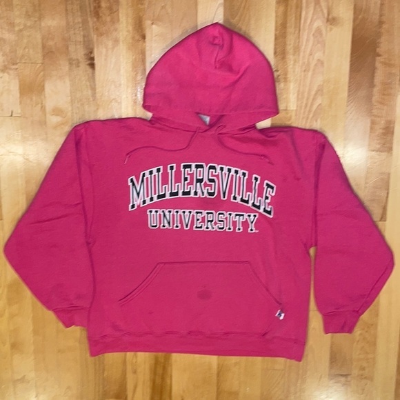 Russell Athletic Tops - Women’s Millersville University Pink Hoodie